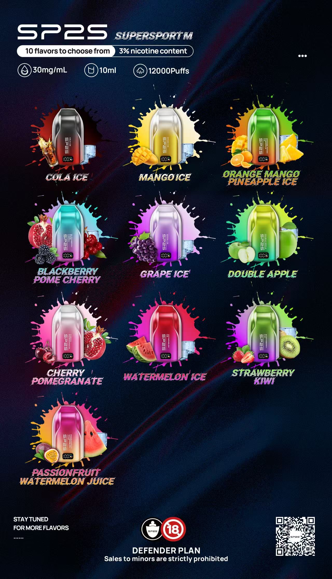 進口新品SP2S 9000口(澳洲版本) 拋棄式SP2S拋棄式,帶LED屏顯示電量+油量,新技術更省油